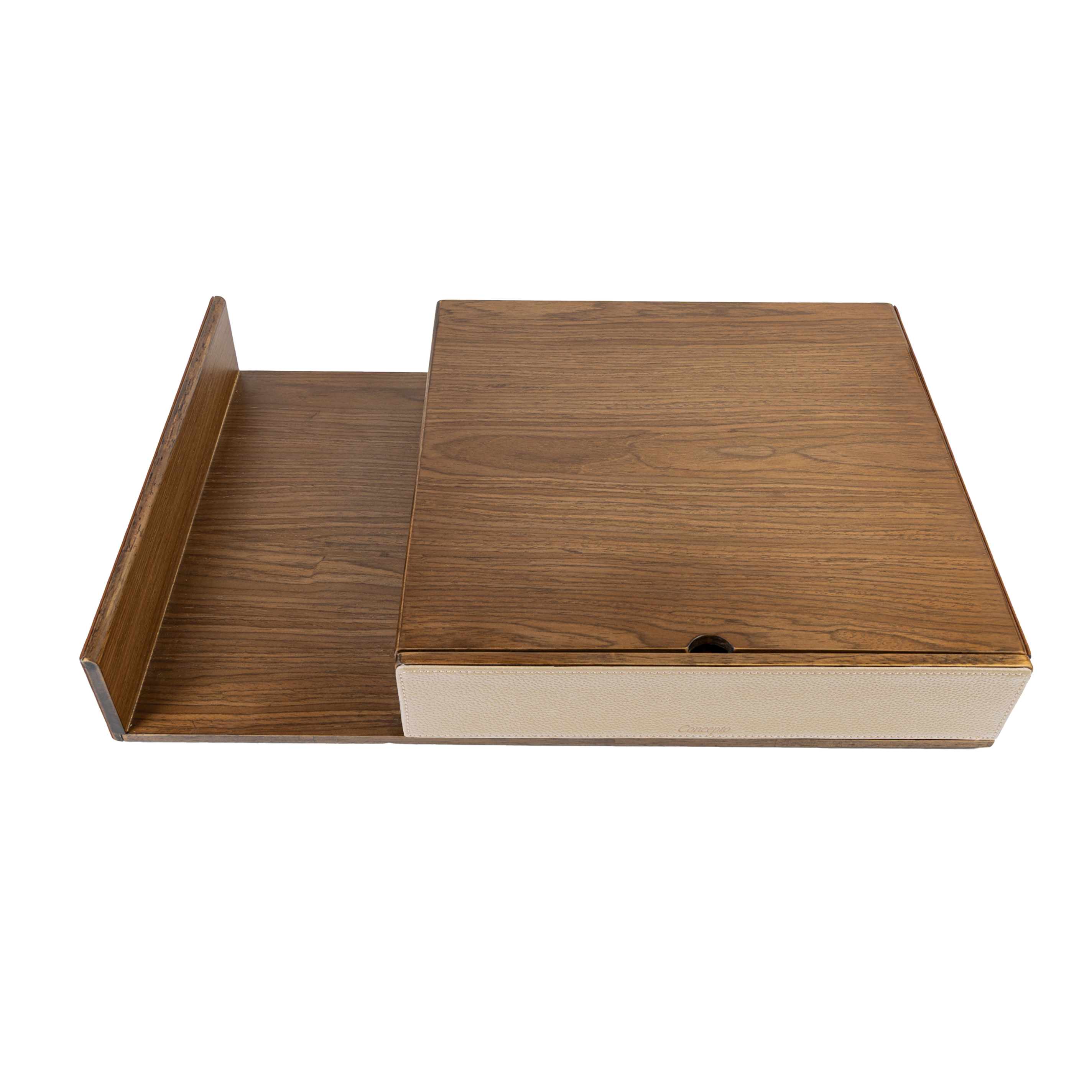 Cream Walnut Coffee Drawer