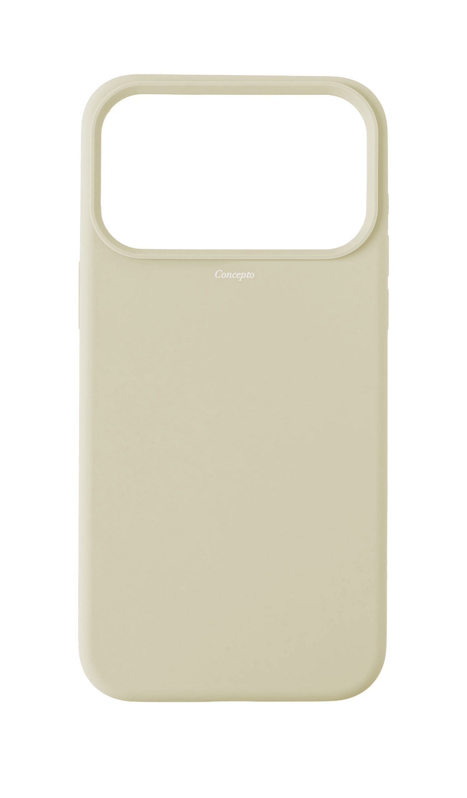 White Silicon Strapless Case