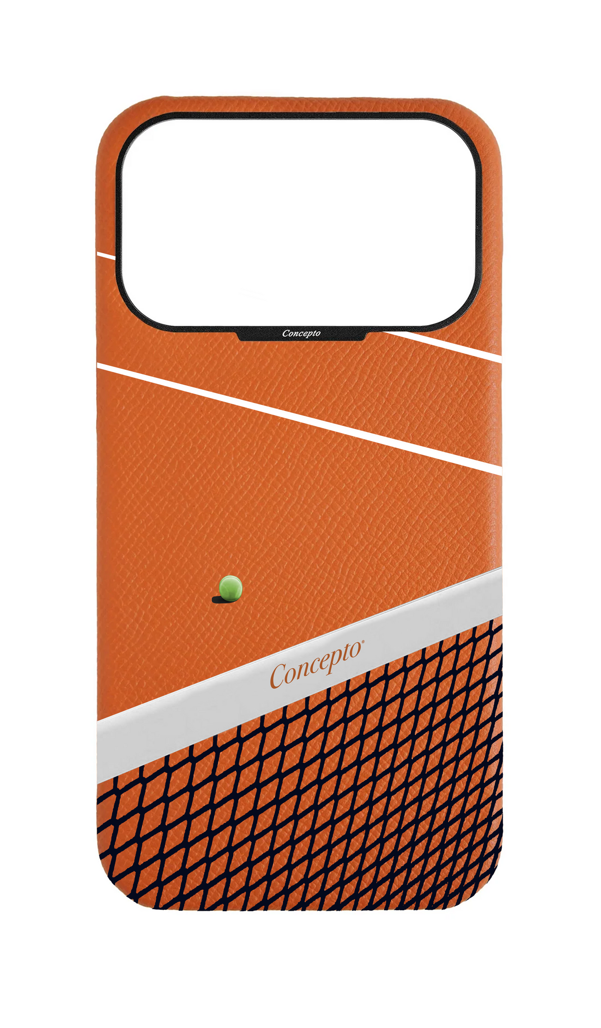 Orange Strapless Epsom Case - First Serve