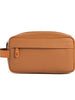Tan Handcrafted Toiletry Pouch