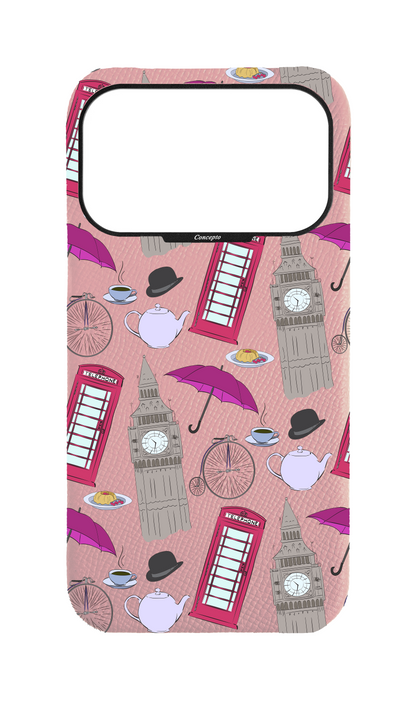 Pink Strapless Case - London Icons