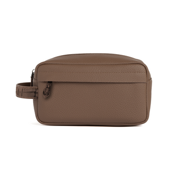 Brown Handcrafted Toiletry Pouch