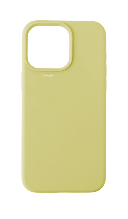 Butter Yellow Silicon Strapless Case