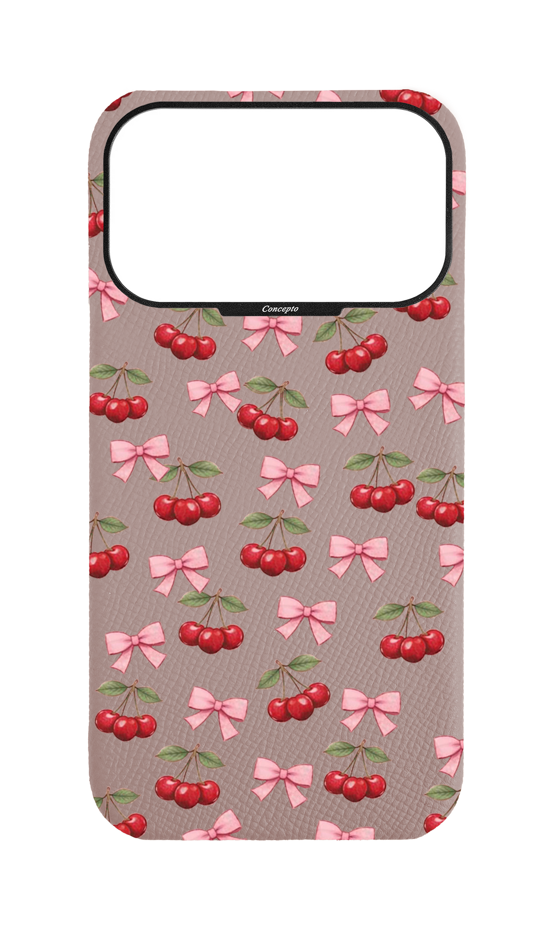 Blush Pink Strapless Case - Cherry Ribbon