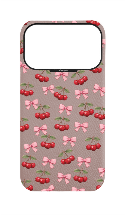 Blush Pink Strapless Case - Cherry Ribbon