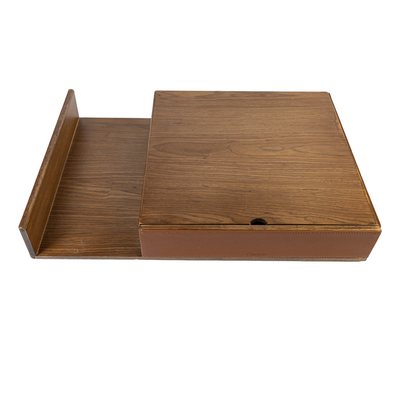 Tan Walnut Coffee Drawer