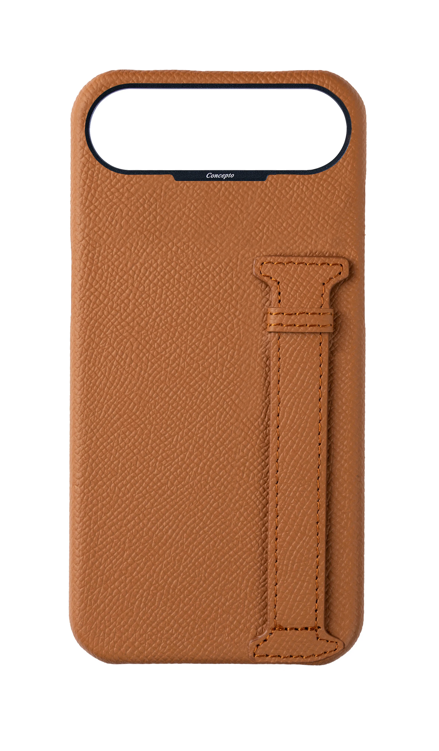 Tan Epsom Side Strap Case