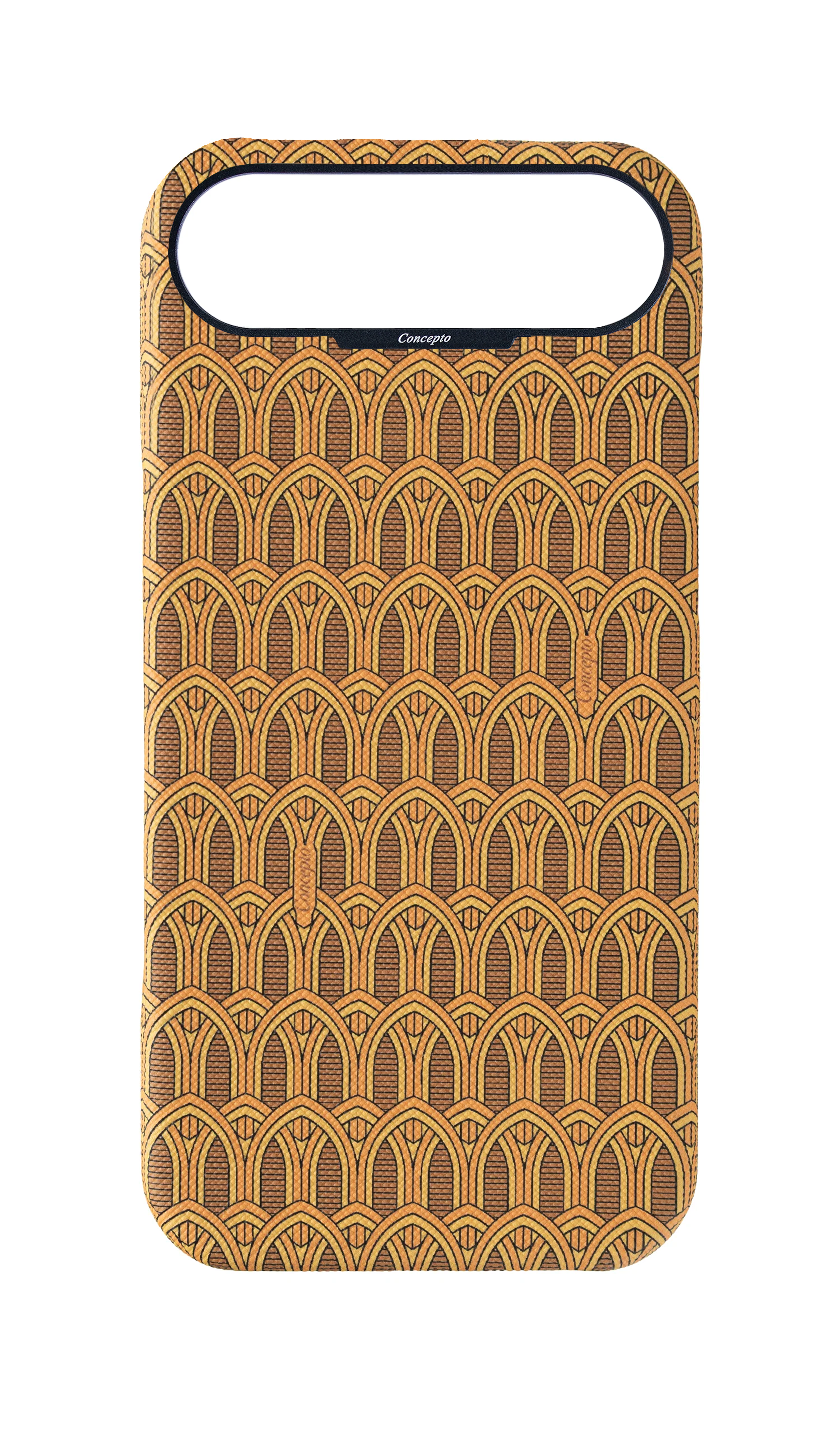 Yellow Monogram Strapless Epsom Case