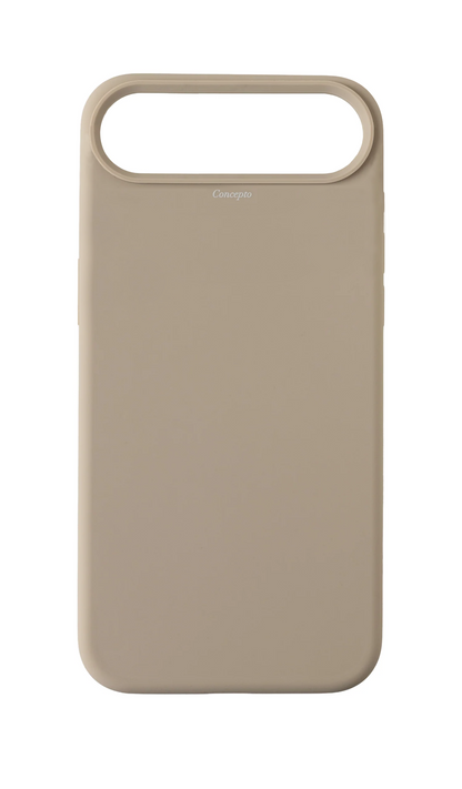 Cream Silicon Strapless Case