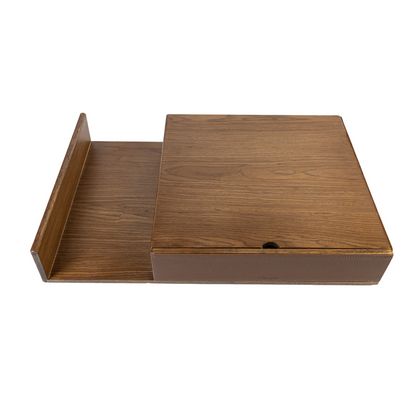Brown Walnut Coffee Drawer