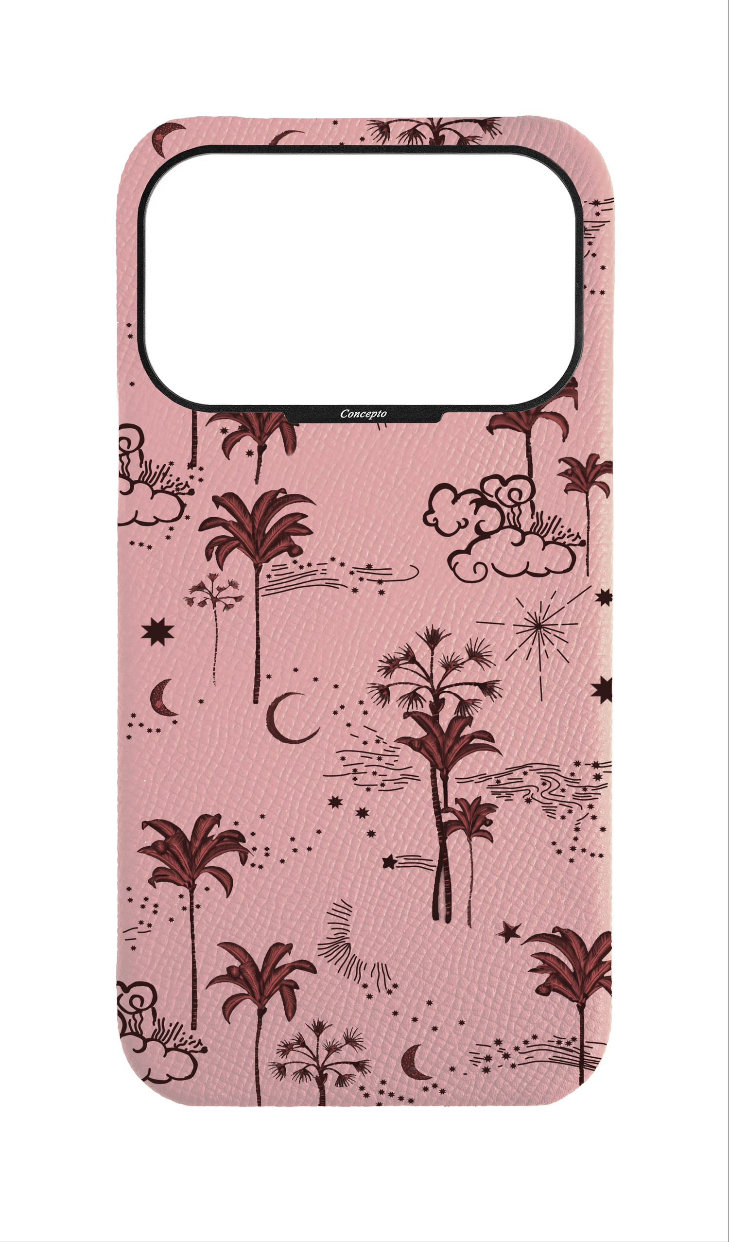 Pink Strapless Case - Crescent Oasis