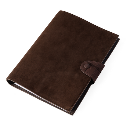 Brown Suede Notebook
