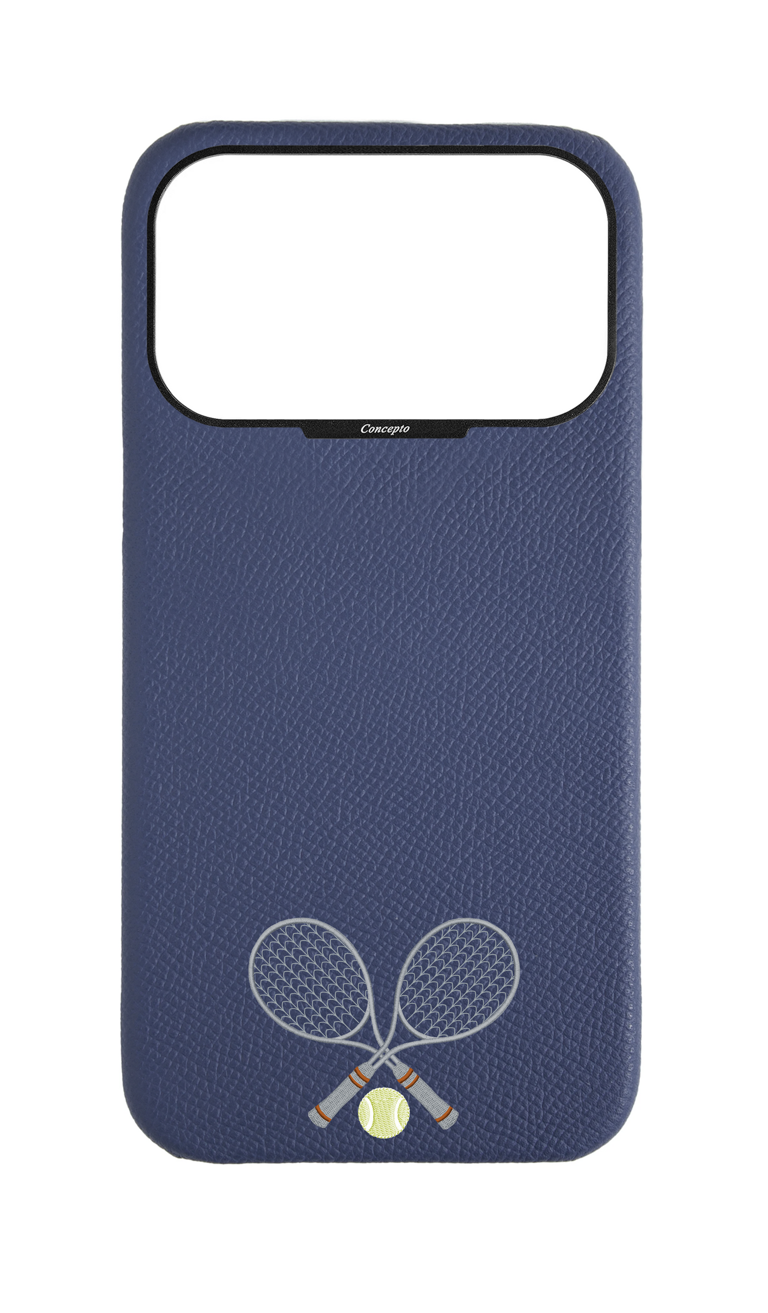 Navy Strapless Epsom Case - Concepto Arch Racket