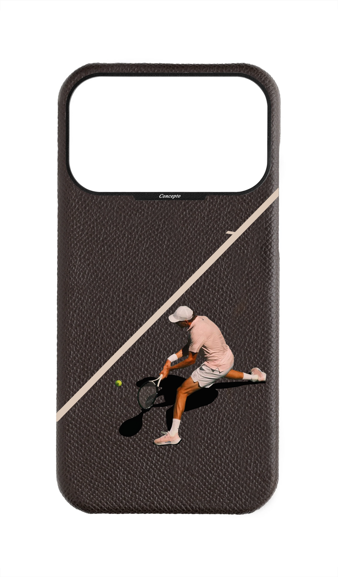 Brown Strapless Epsom Case - The Final Swing