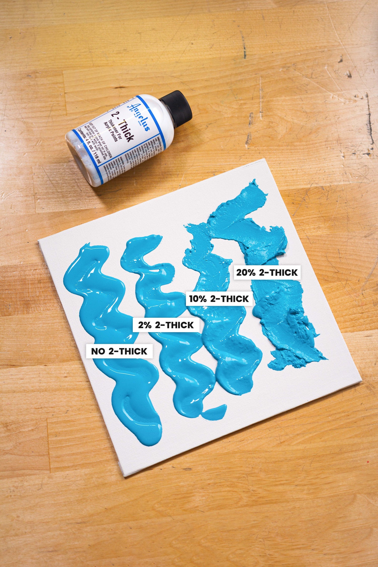 2-Thick Acrylic Leather Paint Thickener 4oz.