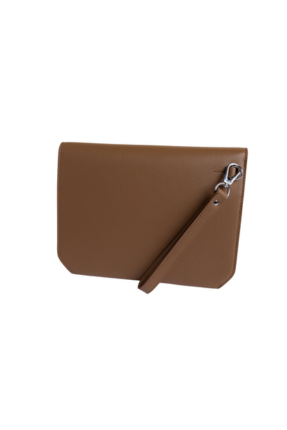 The Portfolio - Cognac / Tan Crocodile Belt