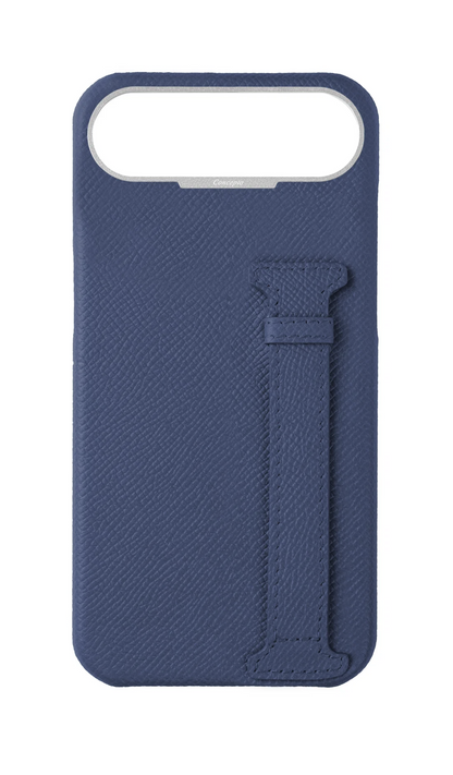 Navy Epsom Side Strap Case