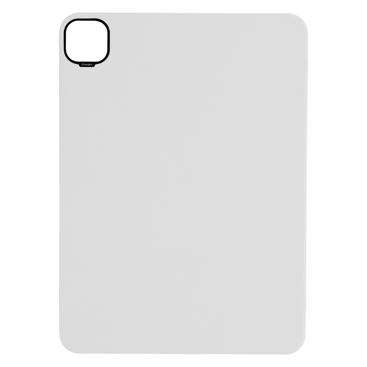 White Epsom iPad Case