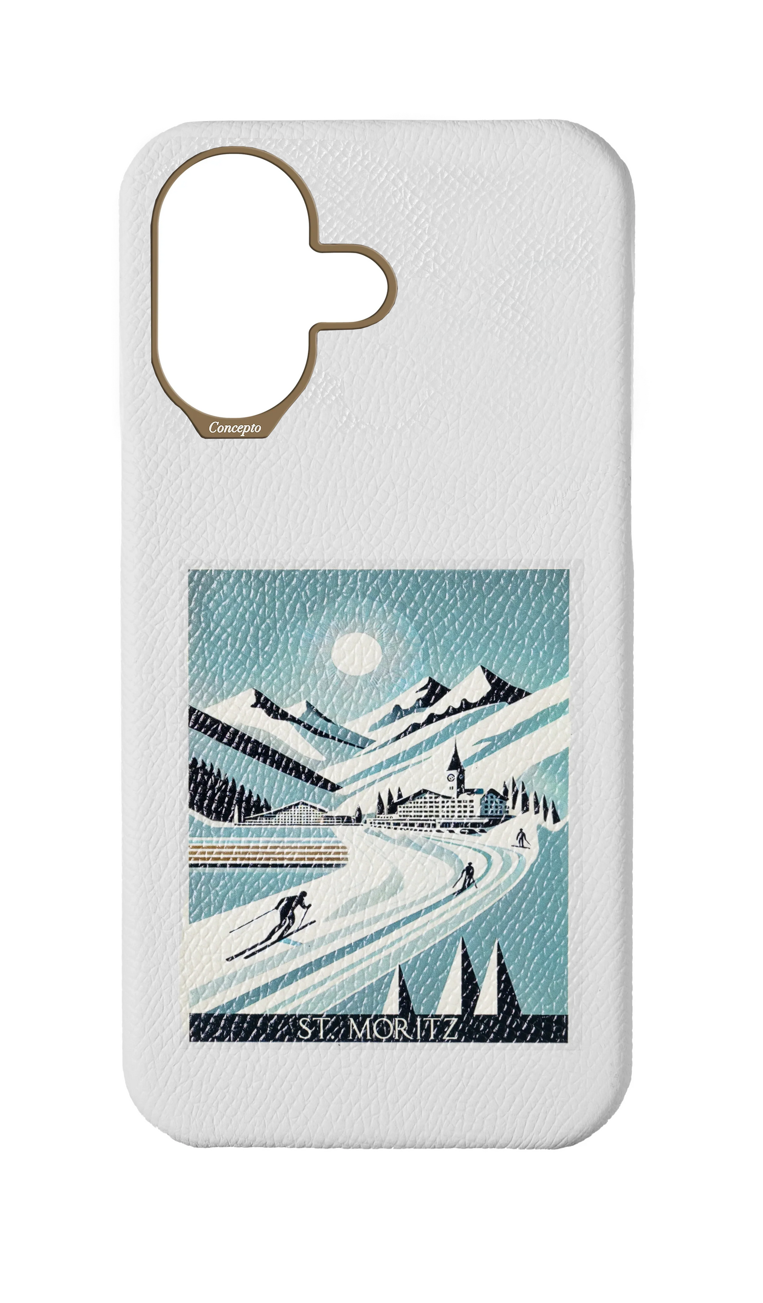 Seasonal White Strapless Case (St. Moritz)