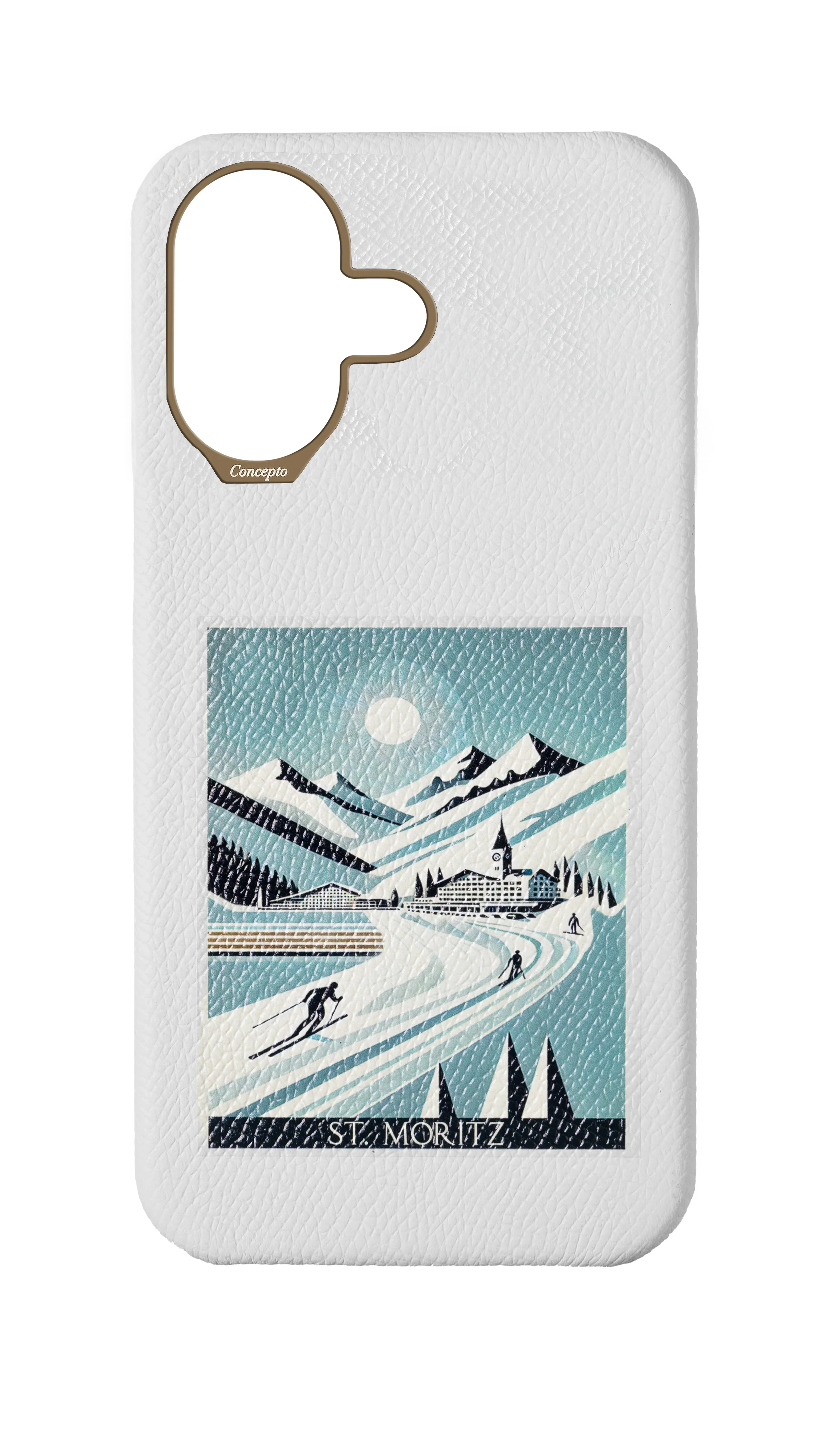 Seasonal White Strapless Case (St. Moritz)