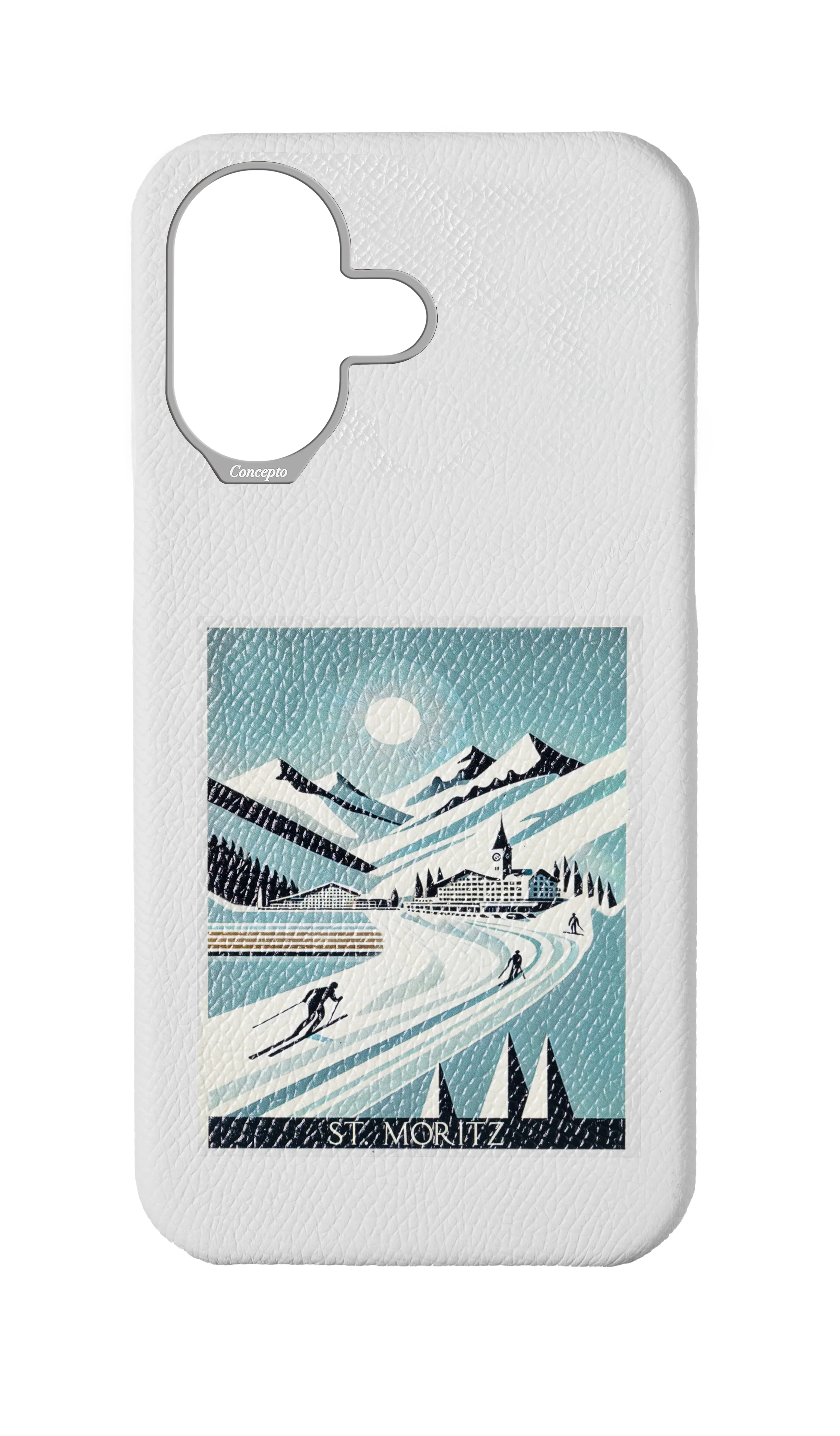 Seasonal White Strapless Case (St. Moritz)