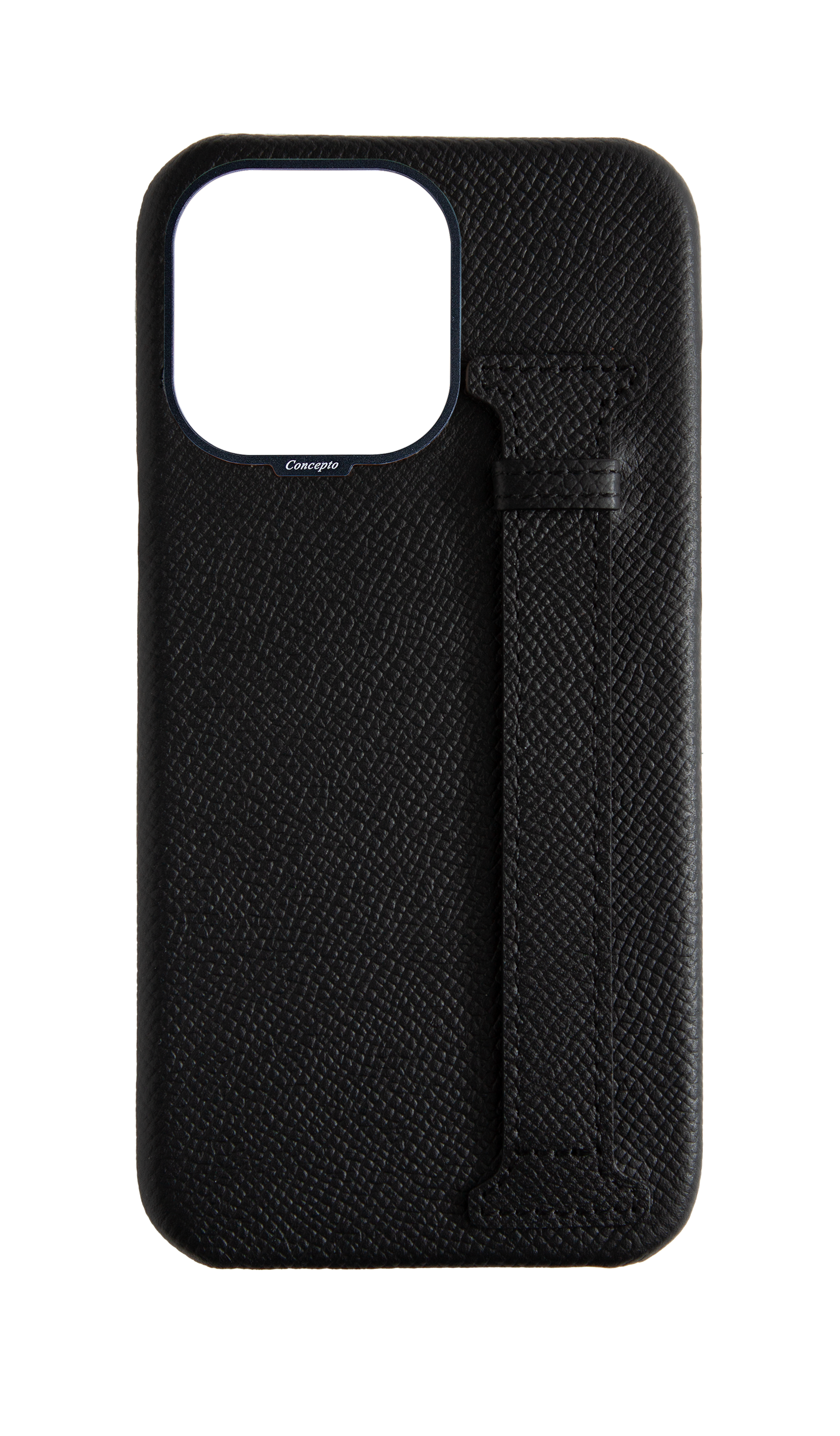 Black Epsom Side Strap Case