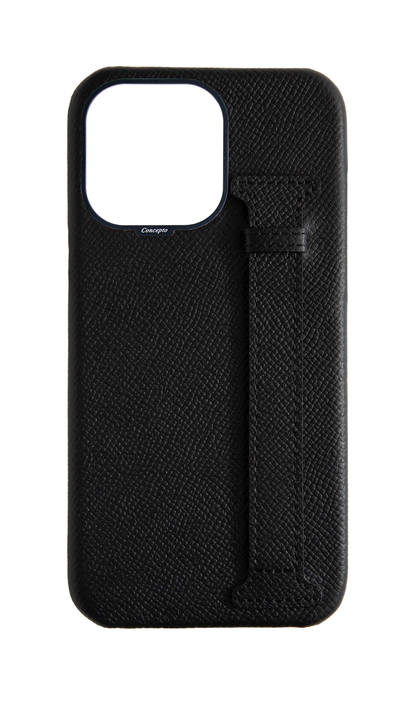 Black Epsom Side Strap Case