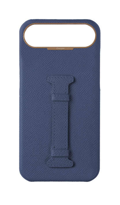 Navy Epsom Middle Strap Case