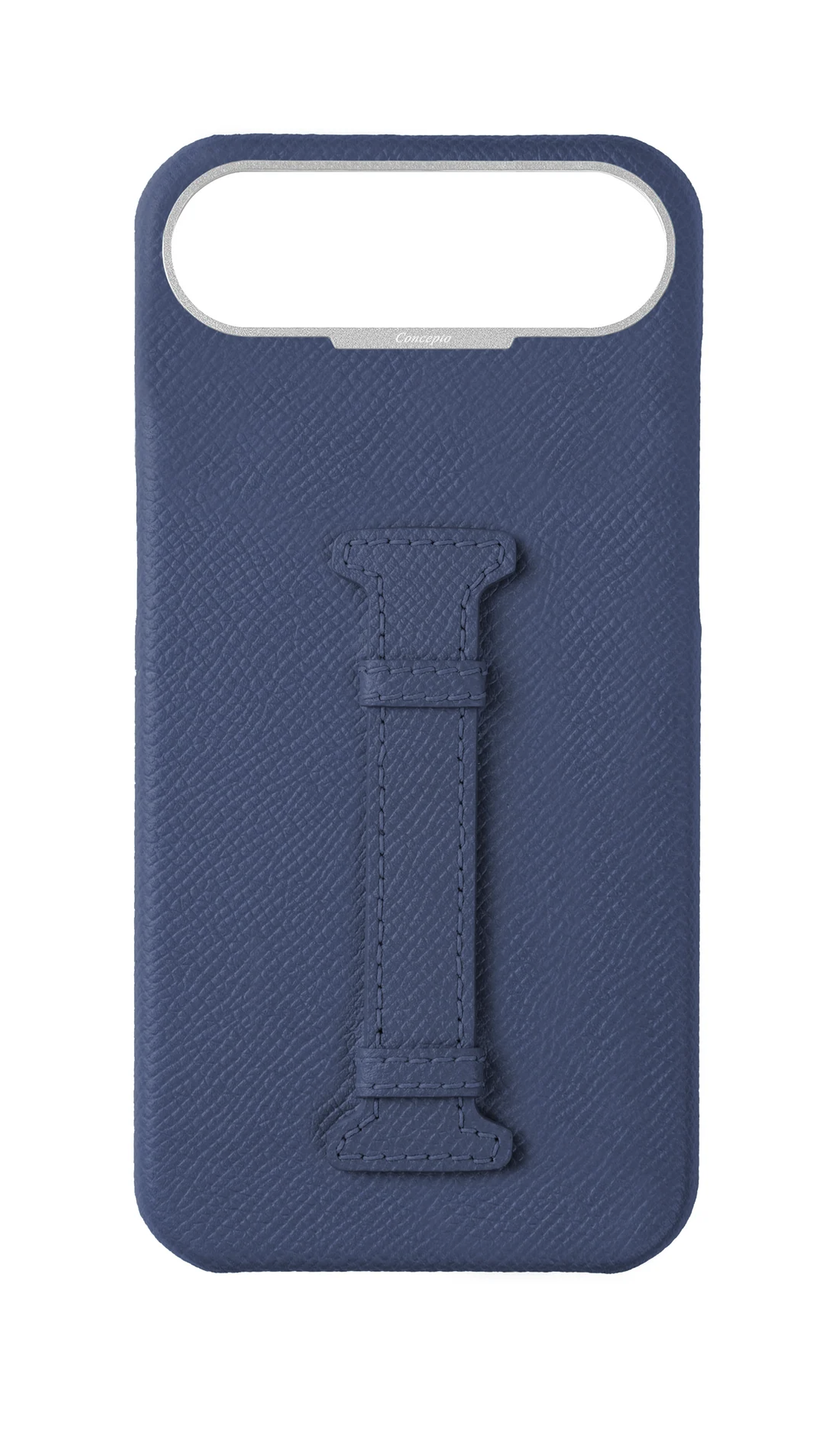 Navy Epsom Middle Strap Case