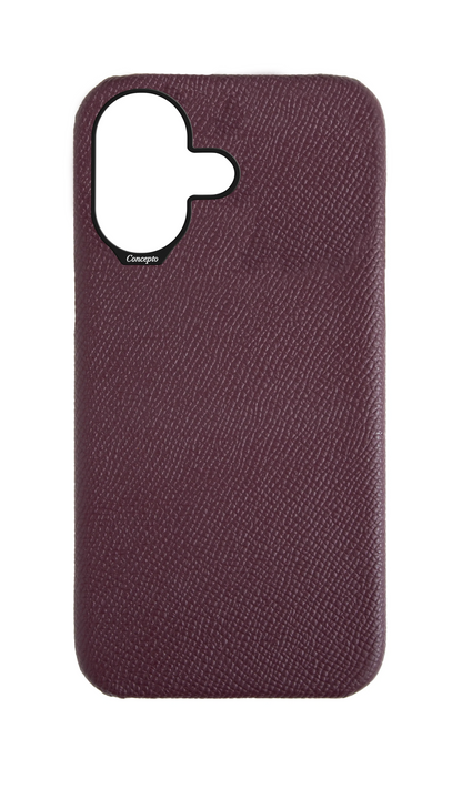 Maroon Strapless Epsom Case