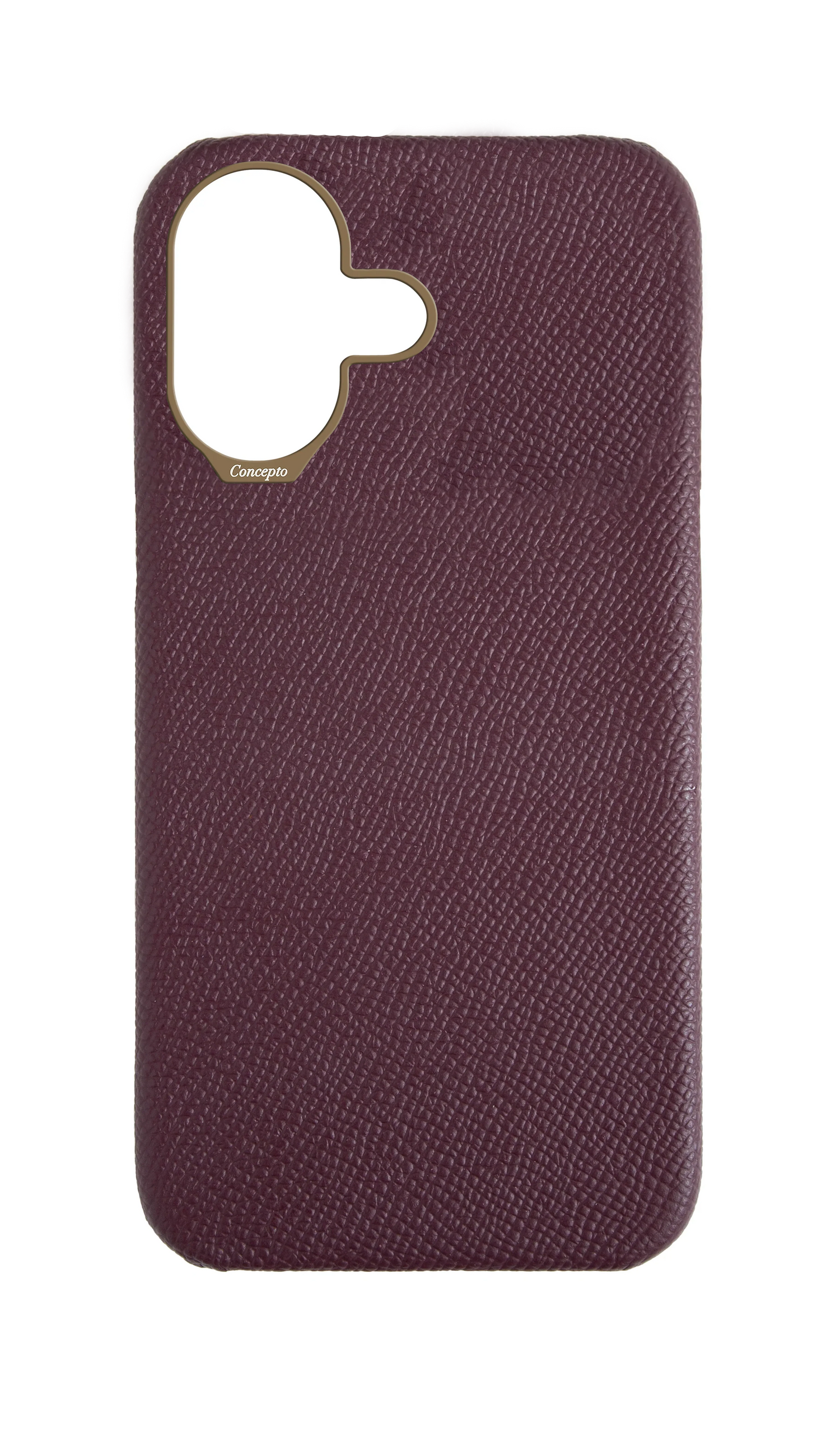 Maroon Strapless Epsom Case