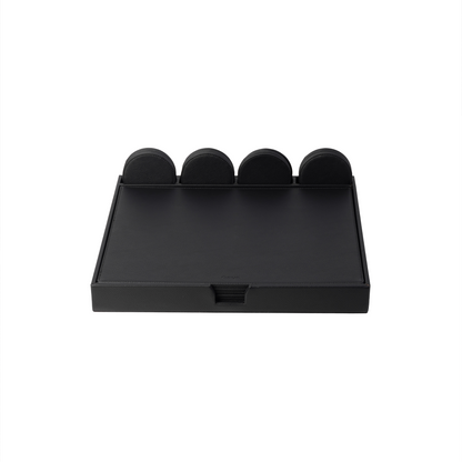Black Meeting Room Organizer