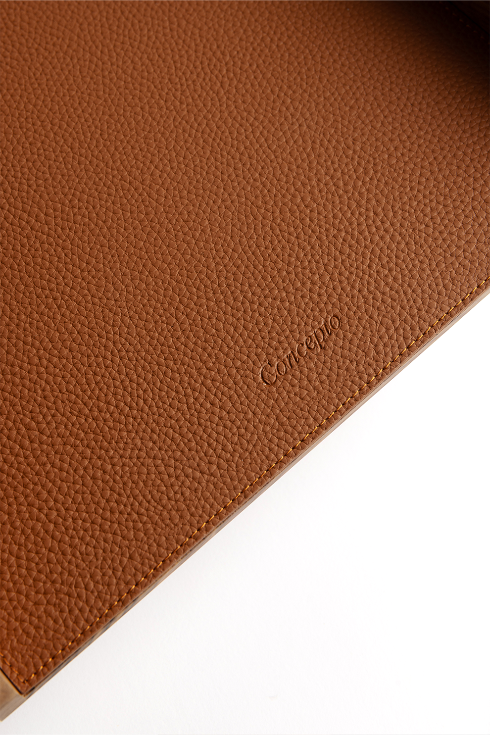 Walnut Wood x Tan A4 Paper Tray