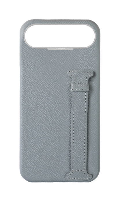 Light Blue Epsom Side Strap Case