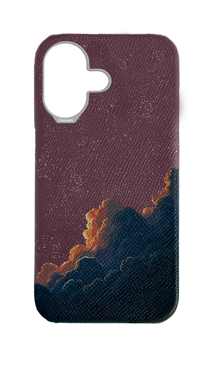Maroon Strapless Case - Crimson Crescent