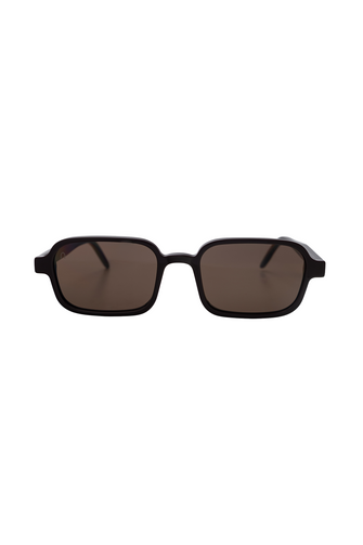 Burgundy Edge Sunglasses