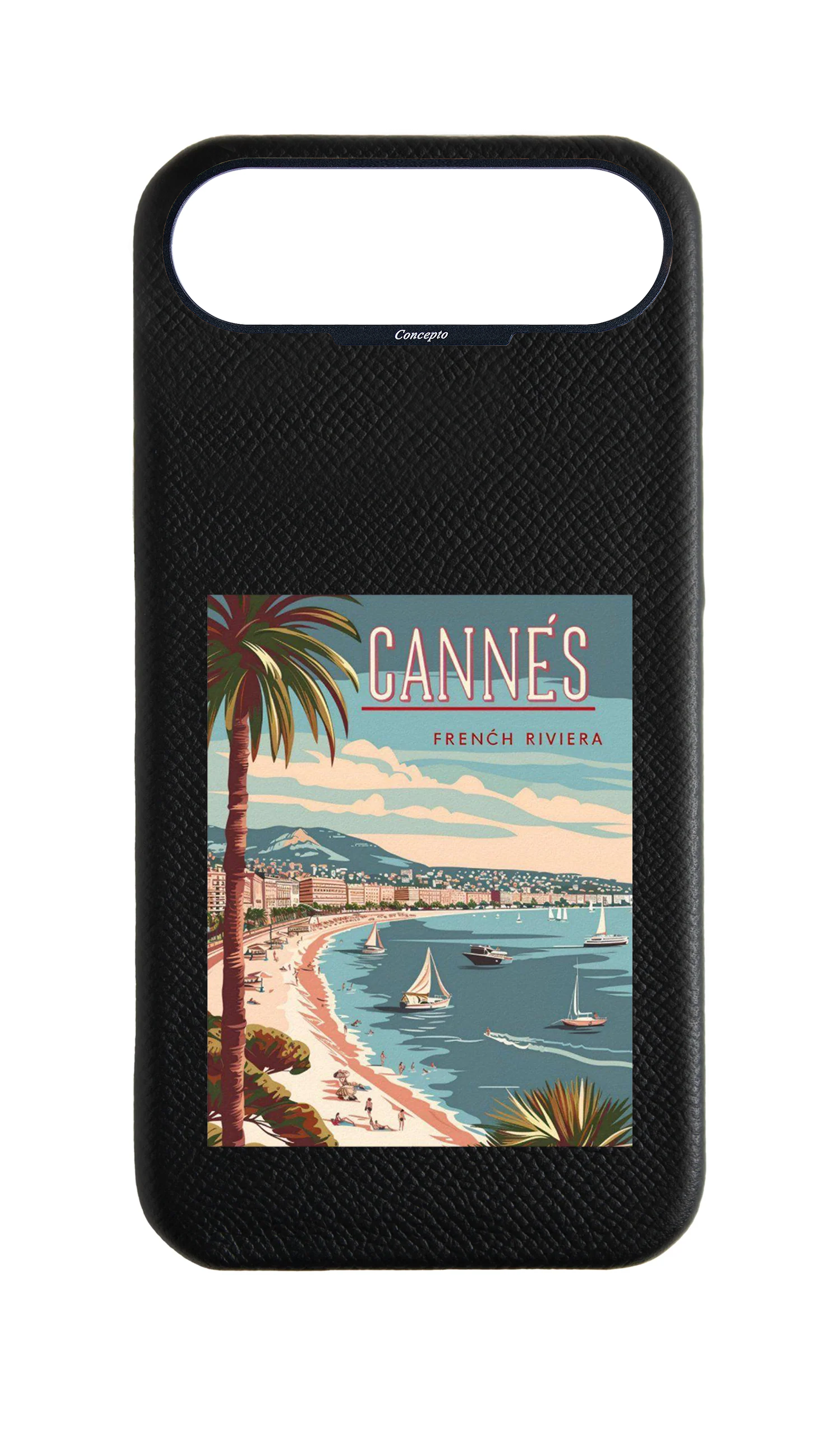 Black Strapless Epsom Case - Cannes