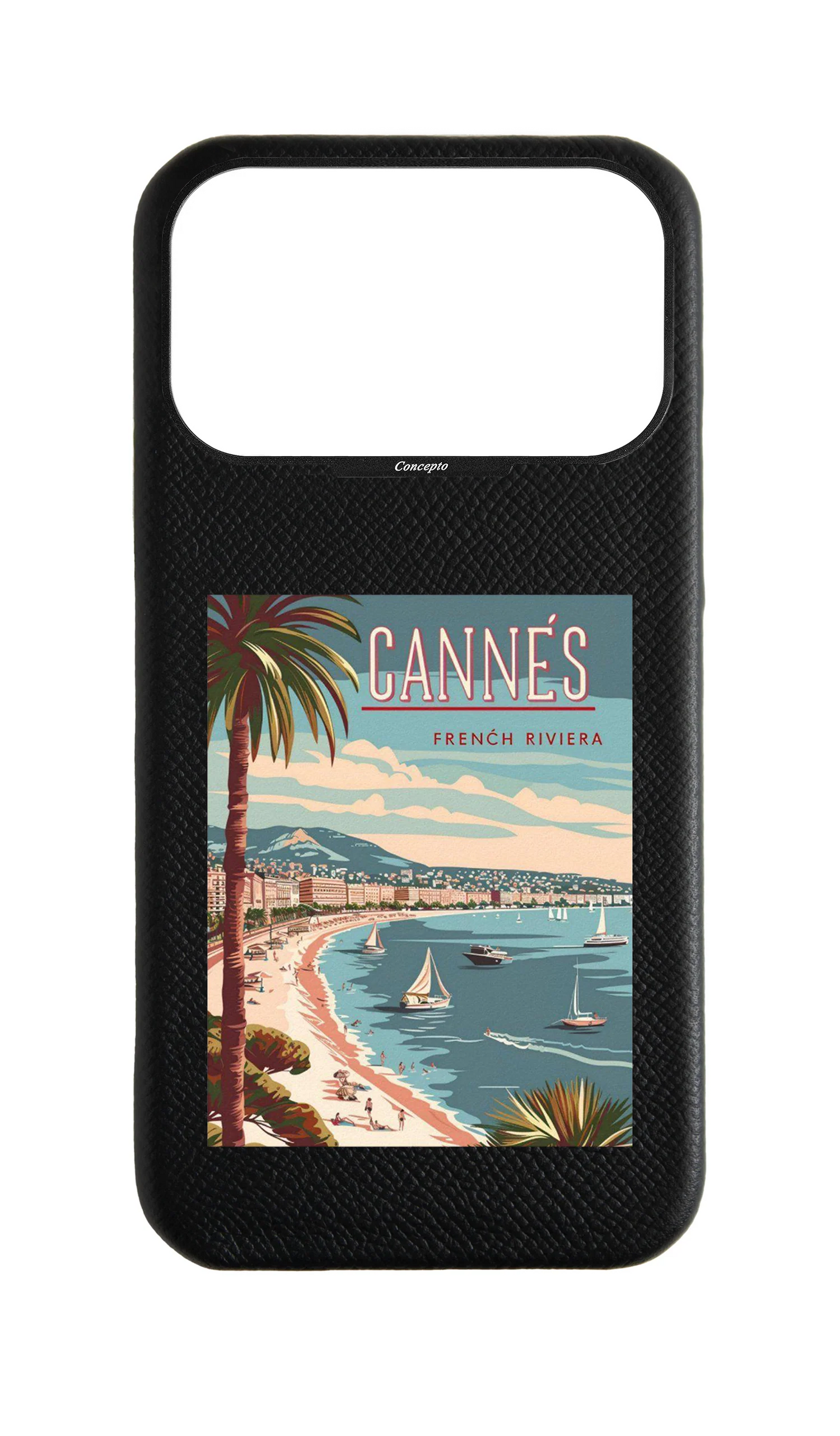 Black Strapless Epsom Case - Cannes
