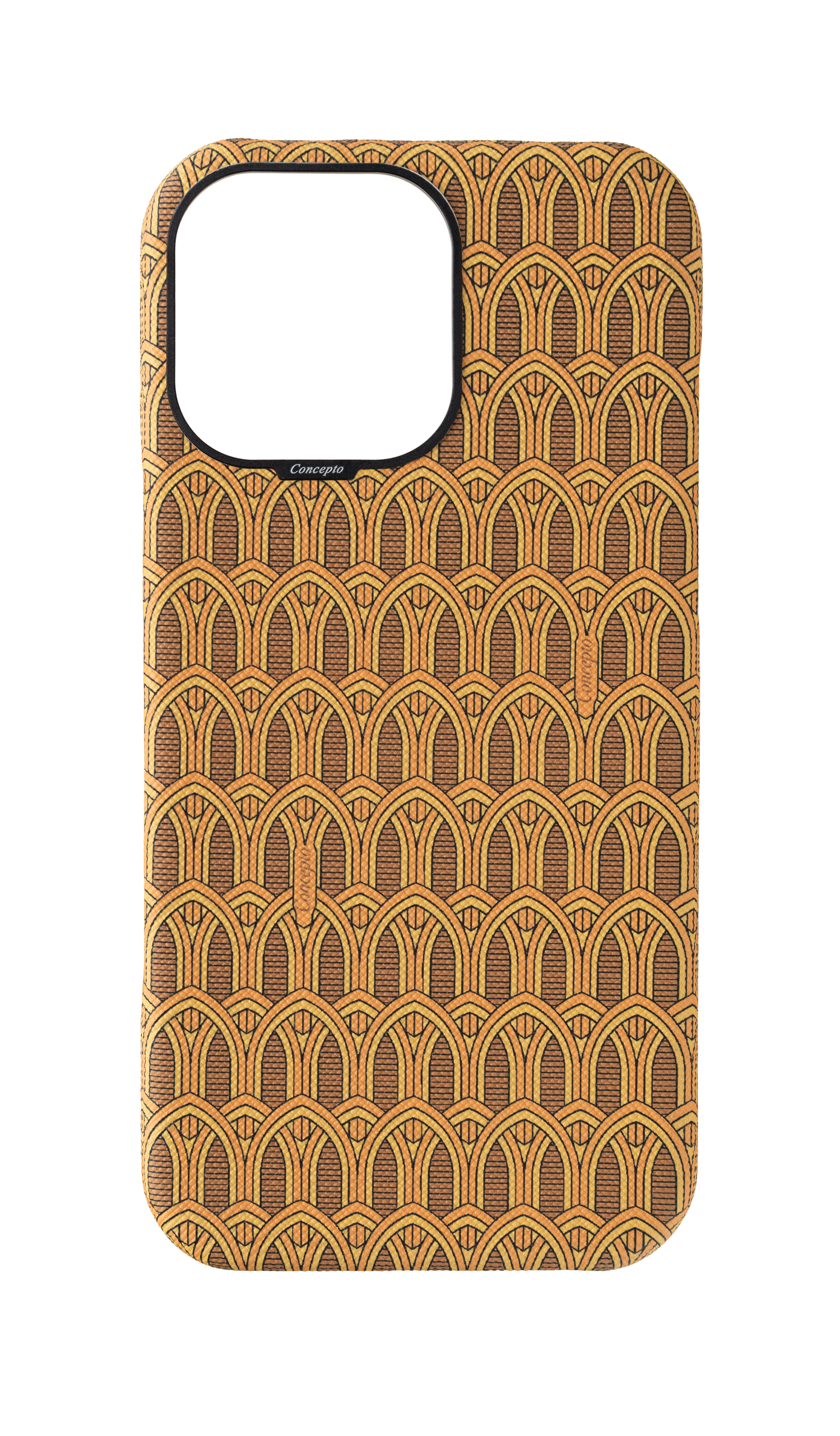 Yellow Monogram Strapless Epsom Case