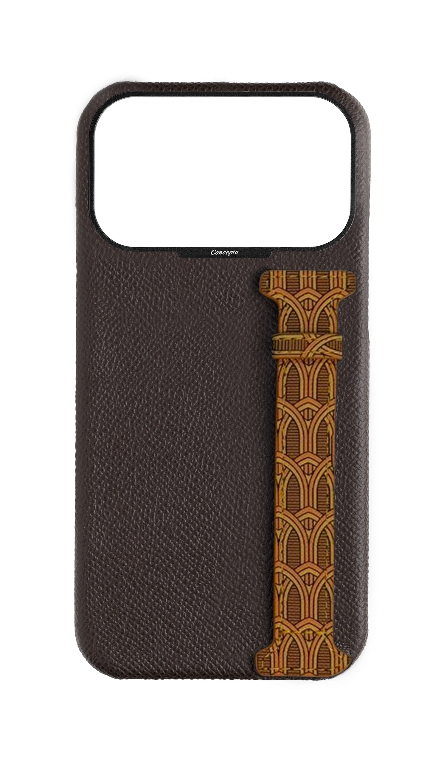 Brown Monogram Side Strap Case