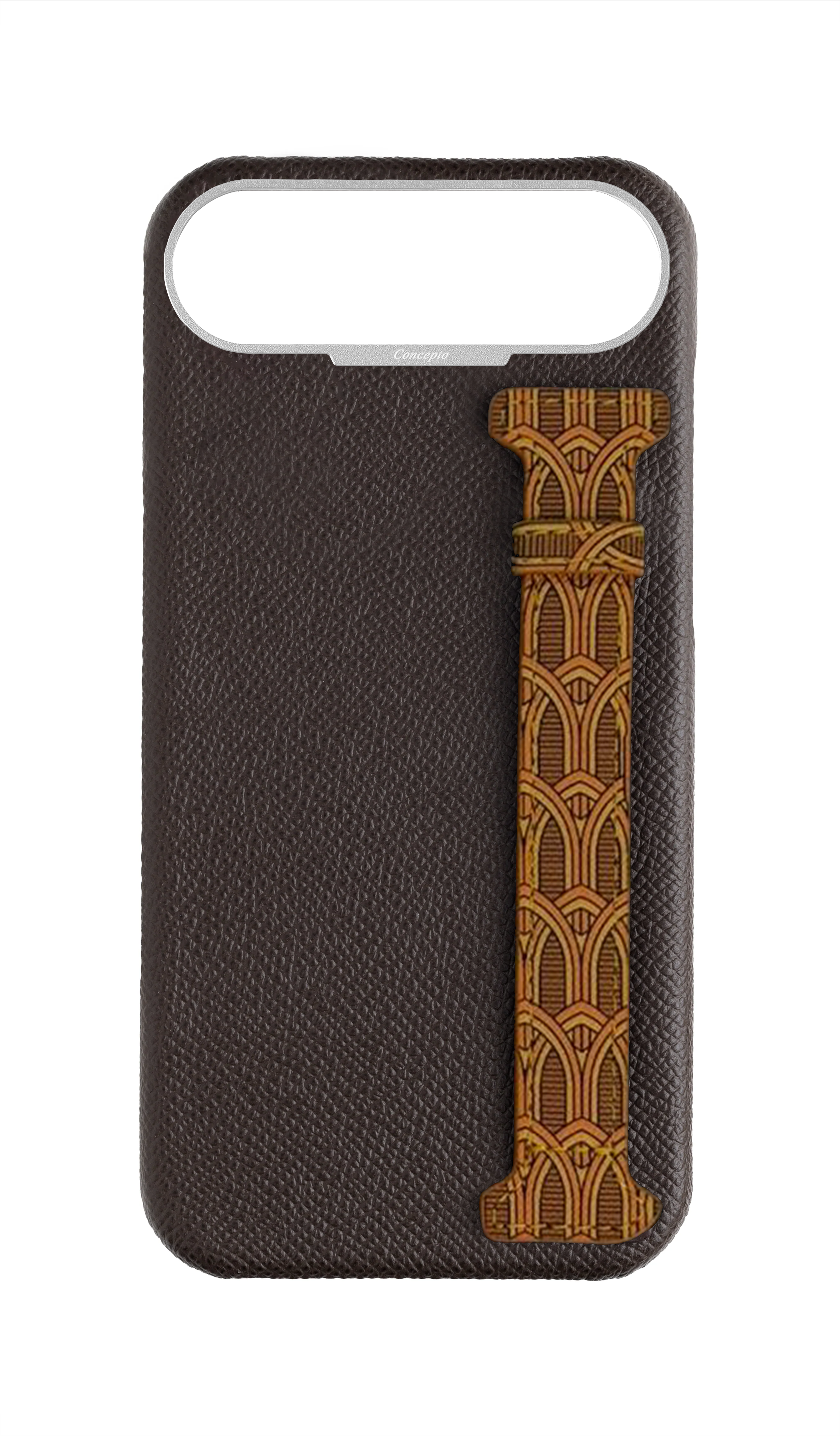 Brown Monogram Side Strap Case