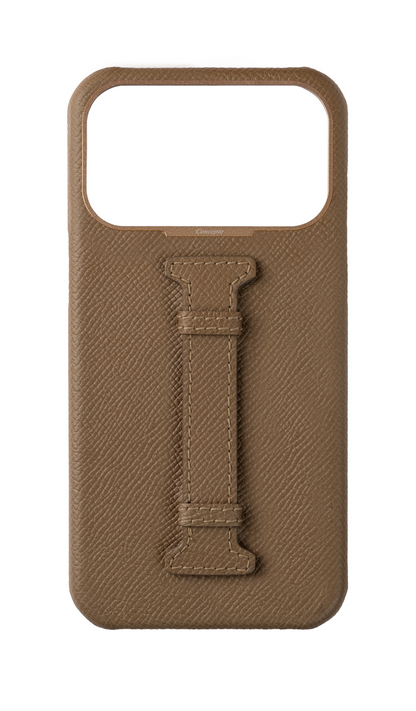 Taupe Epsom Middle Strap Case