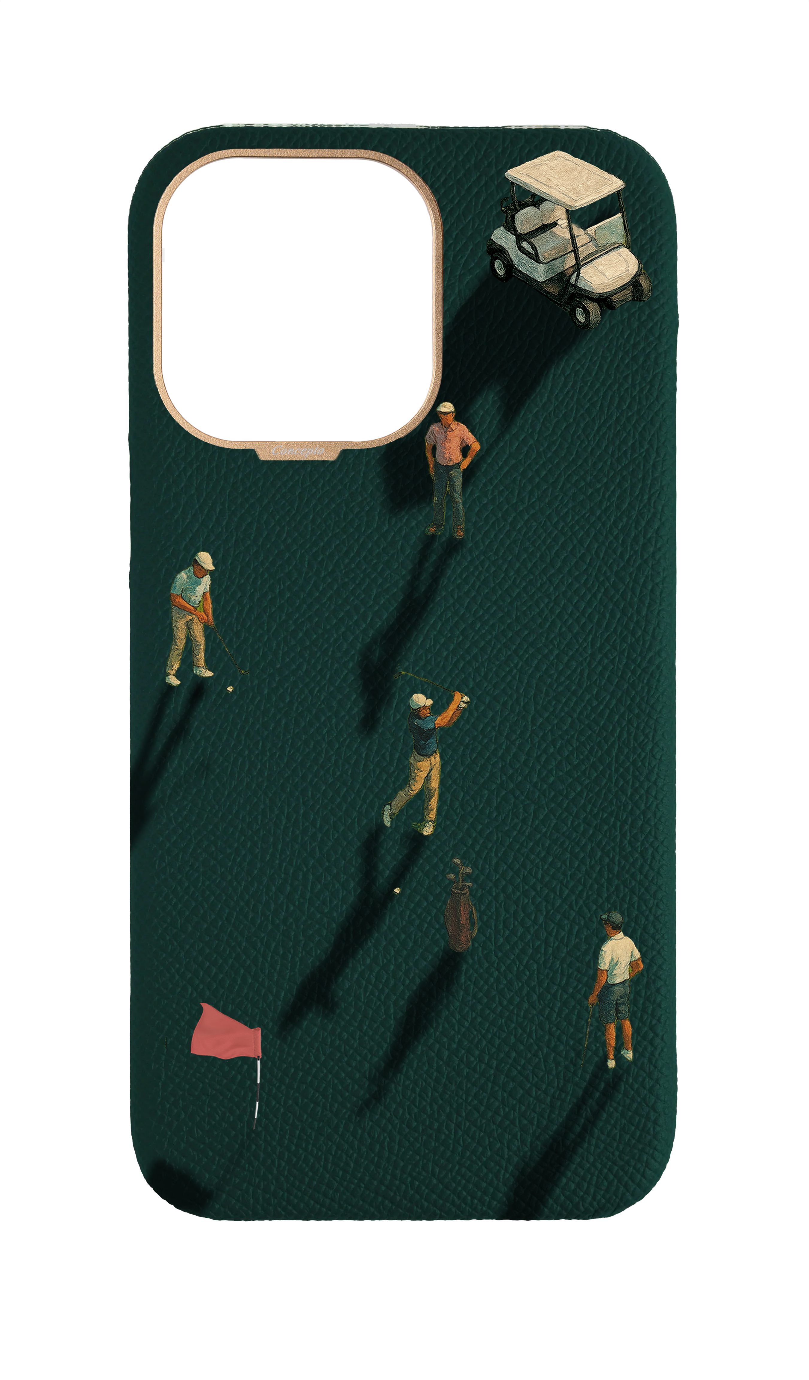 Green Strapless Case - Golf