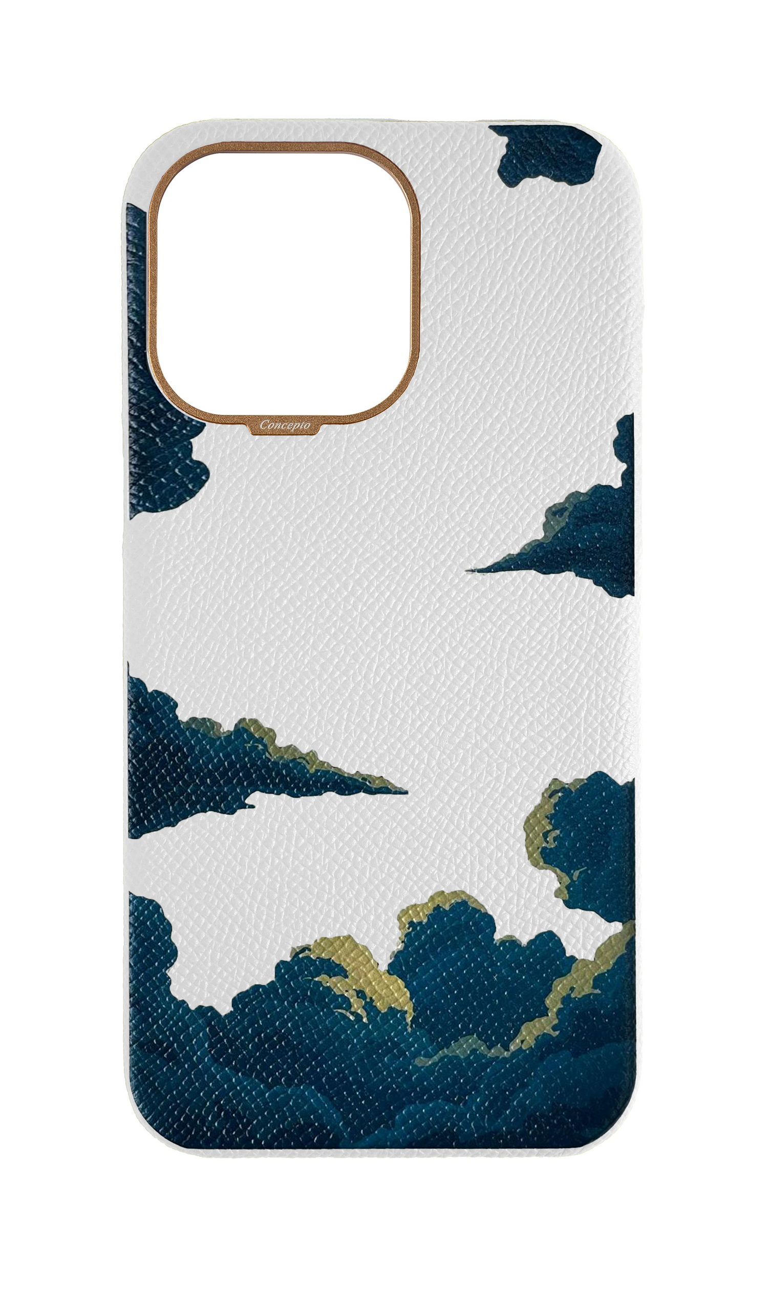 White Strapless Case - Sky Mirage