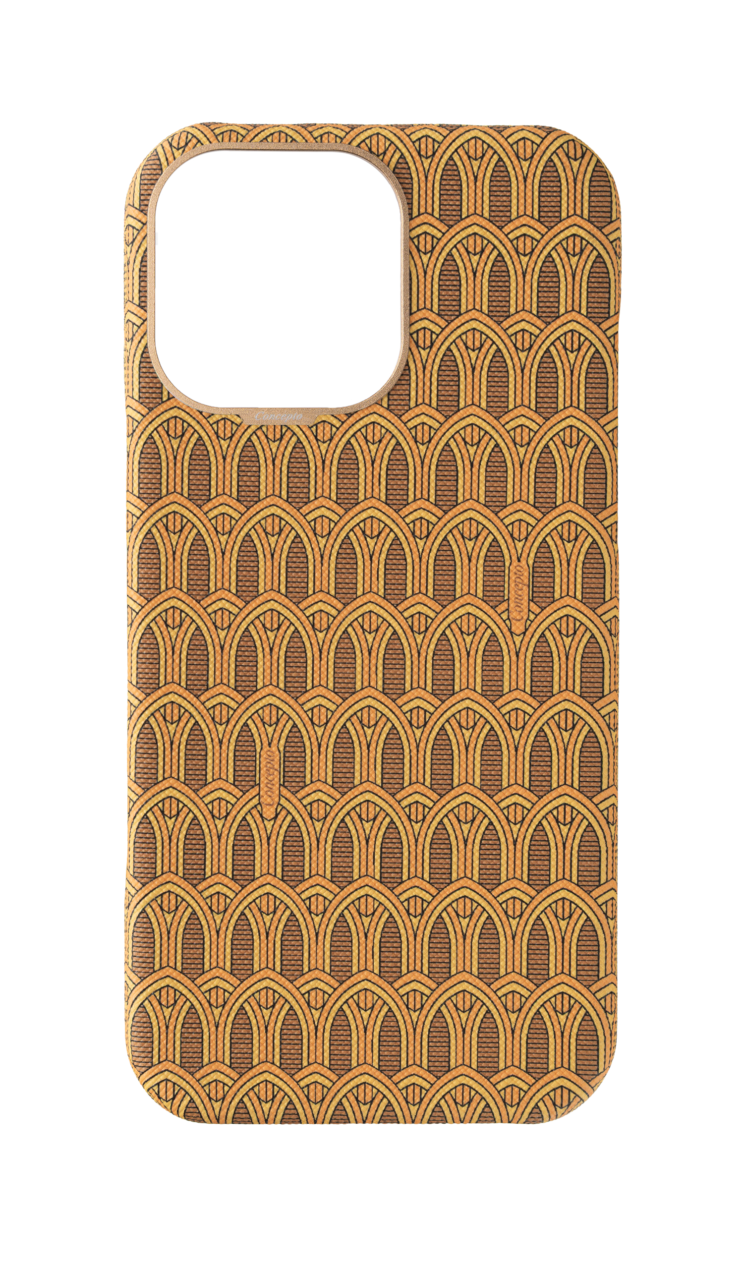 Yellow Monogram Strapless Epsom Case