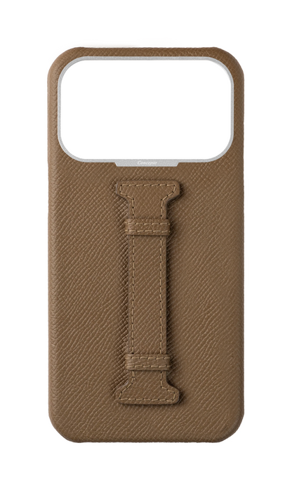 Taupe Epsom Middle Strap Case