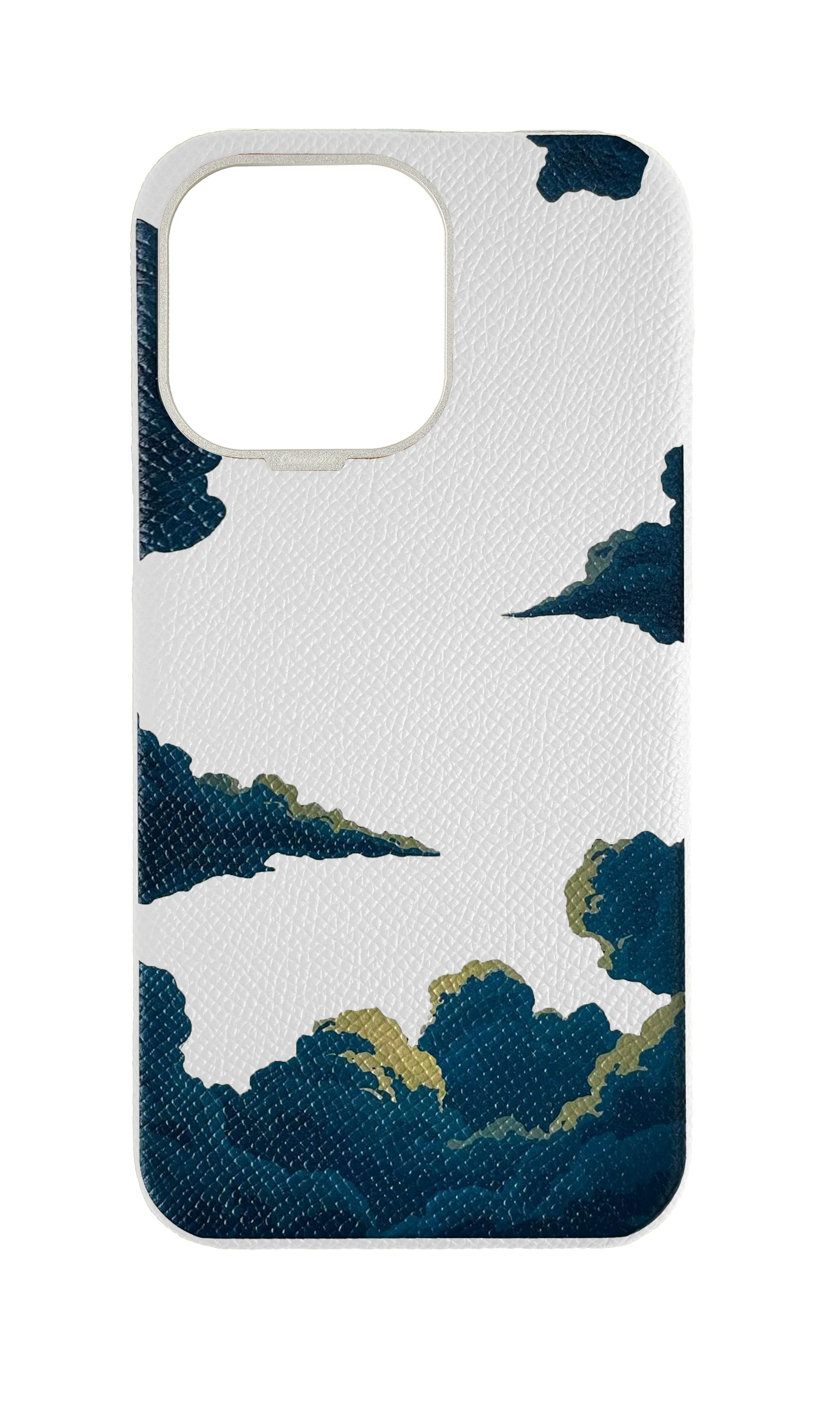 White Strapless Case - Sky Mirage