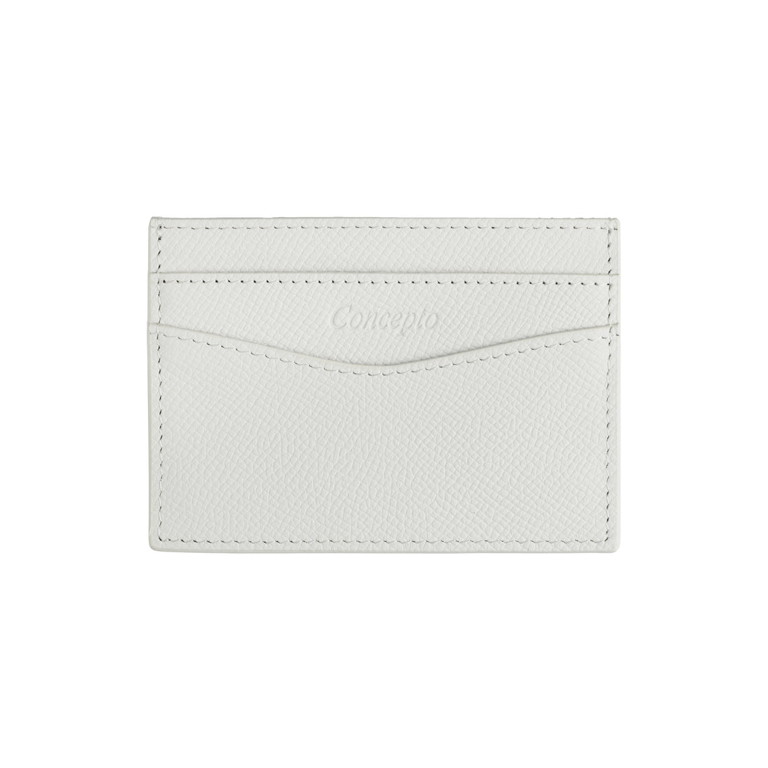 White Epsom Cardholder