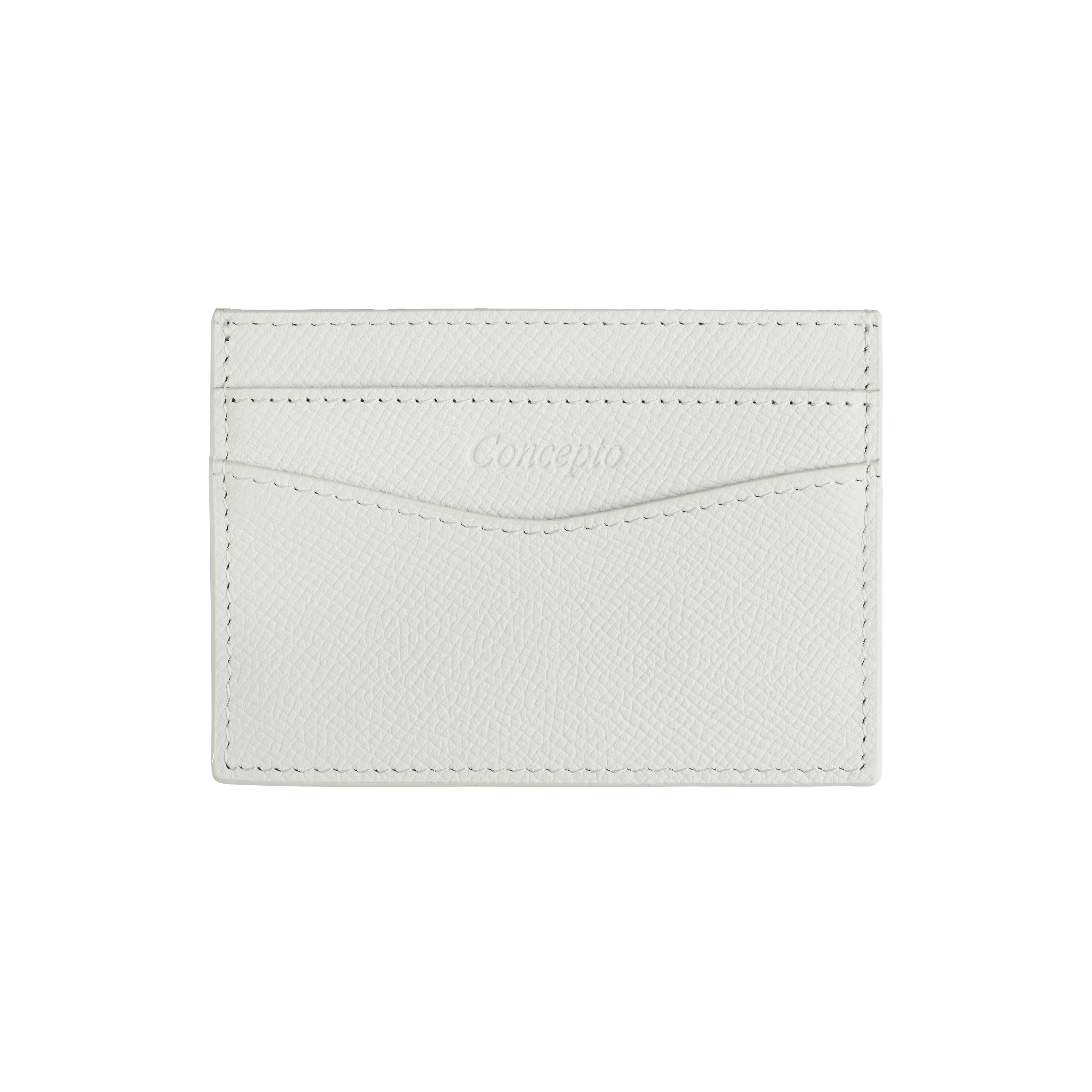 White Epsom Cardholder