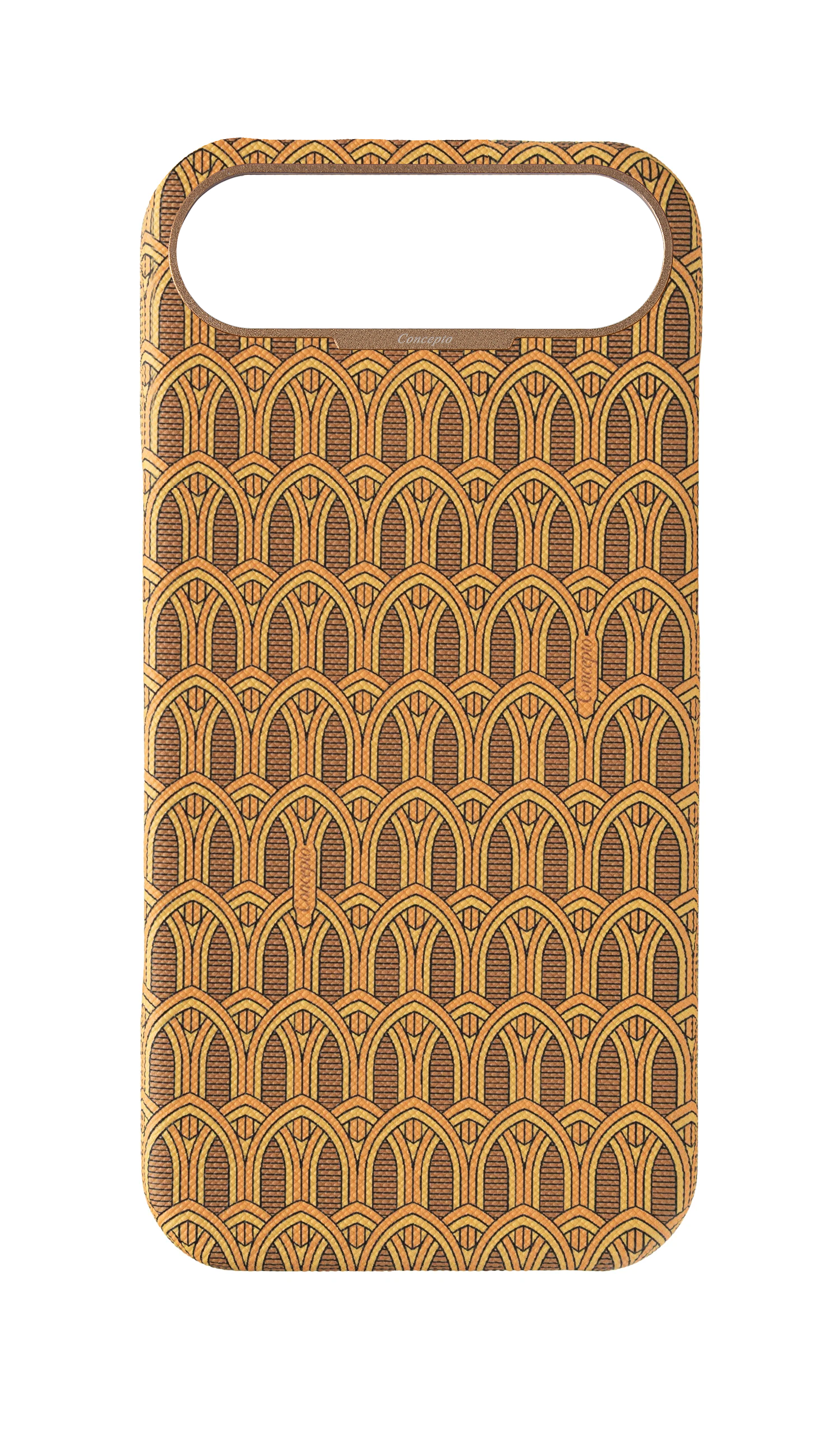 Yellow Monogram Strapless Epsom Case